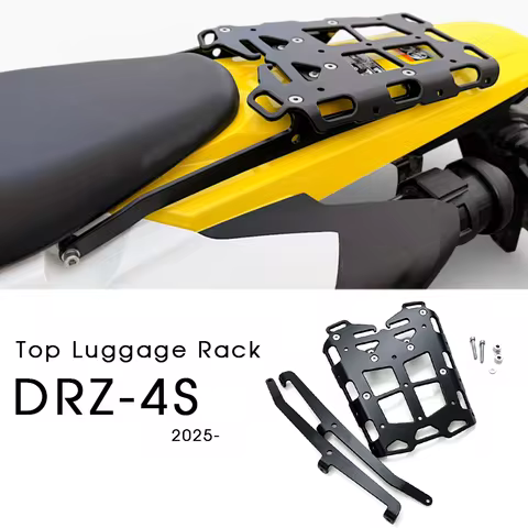 2025 DRZ-4S DRZ4S Rear Rack Luggage Plate For Suzuki DR-Z 4S 2025-2026 Top luggage Rack DRZ 4S Rear