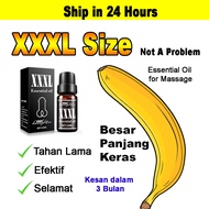 Original XXXL Giant Zakar Men Massage Oil Enlargement Growth Lebih Besar Panjang Tahan Lama Efektif Minyak Urut Lelaki MInyak Lelaki