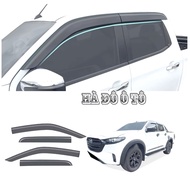 Mazda BT50 Rain Cover 2021 2022 2023 2024 2025 Thai Black Fender - Mazda BT50 Door Rain Cover 2021/2