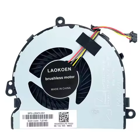 Replacement Cooling Fan for HP TPN-C125 C126 C130 C129 15-AC AY BW BD 15-BS BE BF AF 15-DB 15T-DS La
