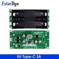 Type-C 15W 3A Fast Charge UPS Power Supply Module DC-DC Boost 18650 Charger Board 5V 9V 12V for Rout