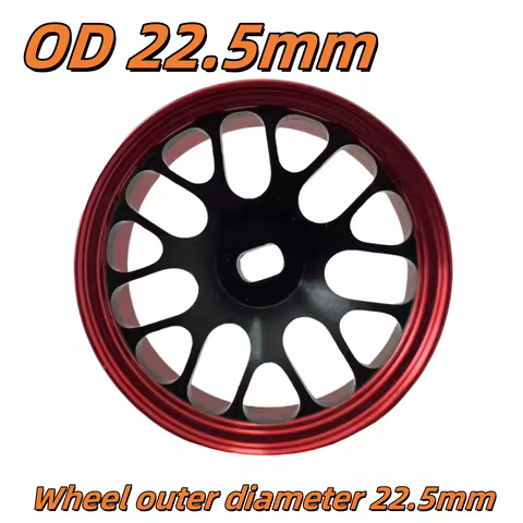 1/24 1/28 MINI-Z AWD CNC Magic Wheels (OD 22.5mm) 2pcs HG-Magic-R-BL