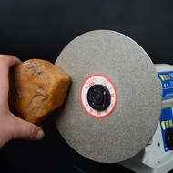 DIAMOND WHEEL FLAT DIMOND PLATE150MM / 6 INCHES GEMSTONE STONE GRINDING WHEEL