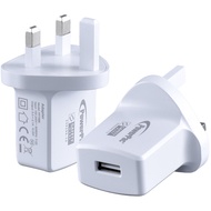 PowerPac 10.5W Charger Smart Charge USB Charger Smart Charger | TYPE A (PP7986WH/PP7986BK)