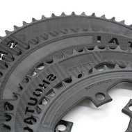 Carbon Fiber Plate Folding Road Bike Carbon Fiber Chainwheel 50T 52T 54T 56T Carbon Fiber Chainring