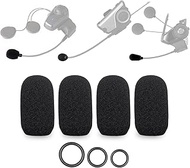 Voarmaks 4-Pack Mic Covers Compatible with SENA SRL Mic System for Shoei Neotec 2 Helmet, For Sena S