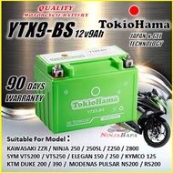 YTX9-BS FOR KTM 390 DUKE / CBR 250 / GSF400 / NINJA 250 / SKYLINE 200 / SYM VTS 200 MOTORCYCLE GEL BATTERY