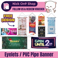Banner Bunting Printing With FREE Design