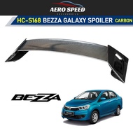 Perodua Bezza 2016 -2023 Galaxy X Carbon Skin ABS spoiler -HC CARGO