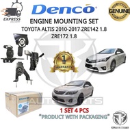 #DENCO#ENGINE MOUNTING SET TOYOTA ALTIS 2010-2017 ZRE142/172 1.8,ZRE143/173 2.0 (MK-210021/MK-210022