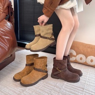 British-style Retro Martin Boots - Comfortable & Stylish Cowgirl Boots 2025