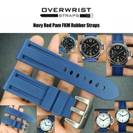 สายนาฬิกาแบบยางรุ่น Pam FKM Rubber Straps