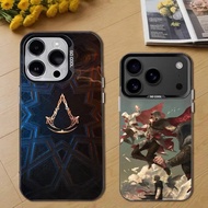 Assassin Game Creed Phone Case For iPhone 17,16,15,14,13,12,11,Pro,Max,Plus,E,Air,Mini Black Tpu Cov