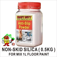 ANTI SLIP POWDER ( 480 gram )/ Anti Skid Powder / HEAVY DUTY  / NOT SKID SILICA FOR MIX 1L FLOOR PAINT EPOXY / NON SKID SILICA MIX ADD EPOXY FLOOR PAINT