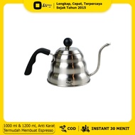 Gooseneck kettle v1 1000ml 1200ml Thermometer kettle for Making Espresso Drinks Tea Coffee 1000ml 12