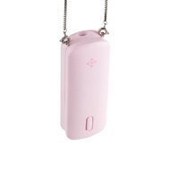 健康科技【空汙過敏救星】隨身項鍊負離子空氣清淨機-粉(台灣製)