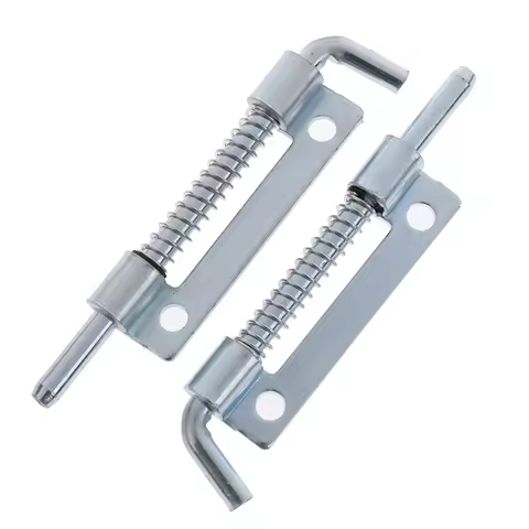 1pc 9cm Long Silver Stainless Steel Door Latch Sliding Lock Barrel Bolt Latch Hasp Staple Gate Safet