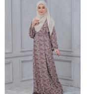 Daisy Dress Jubah Printed by Hanna Mirae