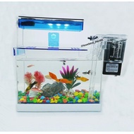 Aquarium Mini, Aquarium Akrilik, Aquarium Lengkap, Aquarium Ikan hias,