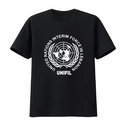 UNIFIL United Nations Interim Force in Lebanon Human Rights T Shirt Men's Clothing and Women's Cloth