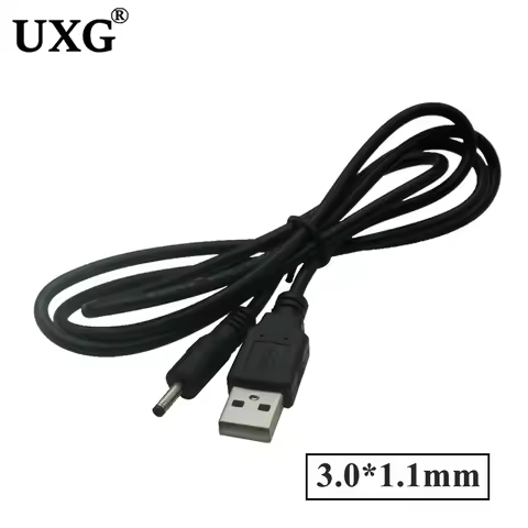 USB Male to DC 3.0mm 3.0x1.1mm plug connector 5v 2A charger power cable for huawei mediapad 7 Ideos 