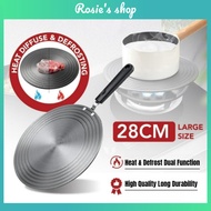 【Ready Stock】Fast Defrost Tray Heat Diffuser For Gas Stove Cover Aluminium Heat Conduction Plate Def