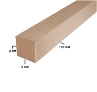 Kaso Kayu Pinus 4x4x100 cm Sudah Di Serut Halus