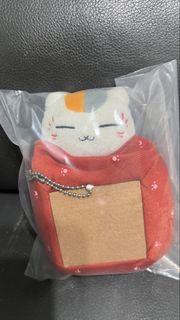 Banpresto 夏目友人帳 貓老師 吊飾公仔