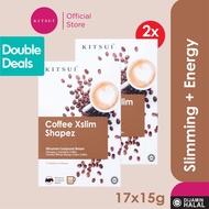 [Double Deals] 2x KITSUI Coffee Xslim Shapez 17SX15G (Mocha Flavour)Weight Loss | Lose Weight Supple