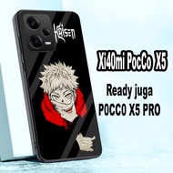 COD15 anime motif/ jujutsu kaisen/Softcase glossy shine poco X5 and ALLL TYPE X5 PRO/X3/X3 PRO/X3 NF