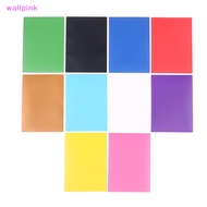 wallpink 100PCS Matte Colorful Standard Size Card Sleeves TCG Trading Cards Protector New