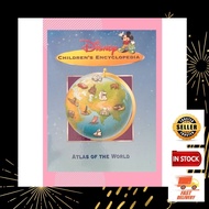 [QR BOOK STATION] PRELOVED Disney Children's Encyclopedia: Atlas Of the World By Grolier International. READY STOCK