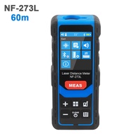 Noyafa เครื่องวัดระยะทางเลเซอร์วัดระยะทางลำแสงเลเซอร์สีแดงเมตรความแม่นยำสูงช่วงเมตรเลเซอร์แบบมืออาชี
