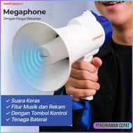 COD Taffware Pengeras Suara Megaphone Portable dengan Fungsi Rekaman - 518 / Toa Mini Multifungsi Ju
