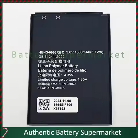 high-quality products 3.8V 1500mAh HB434666RBC For Huawei E5573C, E5573Cs-609, E5573Cs-322, E5573cs-