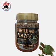 MAKANAN ANAKAN BAYI KURA- KURA BRAZIL RES CST AST DAMER AMBON ALIGATOR RAZOR MONBI PIPUT PICTA PELET