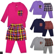 bAJU rAYA BABY(6M-24M) Six11 Baby RANDOM DESIGN POCKET Baju Melayu With Sampin Set