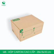 M5 - 20x15x10 cm - 20 hộp carton đóng hàng cao cấp - Thùng carton hộp gói hàng | Magix Packaging