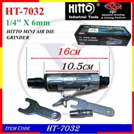 HT-7032 1/4" X 6mm HITTO MINI AIR DIE GRINDER / HT 7032