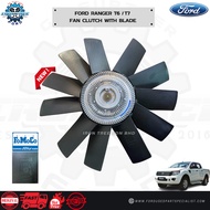 Ford Genuine Clutch Fan with Fan Blade Ford Ranger T6 T7 2.2 / 3.2 / EB3G-8C617-CA