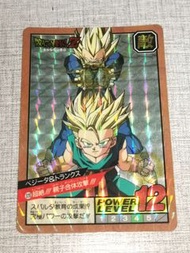 F0738 - 1994年 龍珠 日初 激鬥 [8] No.320 底閃 Bandai Made in Japan 閃卡/閃咭