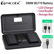 PALO⚡DMW BLF-19 BLF19 Rechargeable Lithium-Ion Battery for Panasonic Lumix DMC GH3 GH4 GH5 G5S G9