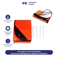 EASTROM Emergency Blanket Camping Thermal 210x150cm - ET050
