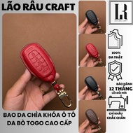 Hyundai Custin car key case, genuine Togo cowhide car key cover HUY_D5