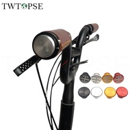 TWTOPSE Bicycle Handle Bar Grip End Plugs For Brompton Birdy Folding Bike 3SIXTY PIKES Crius