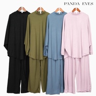 Pandaeyes Sweatshirt Batwing Pants CLO-SY2807BLLP