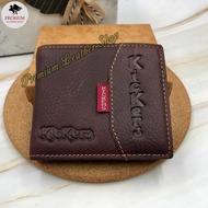 Leather Wallet Short Wallet Genuine Leather Dompet Kulit Lelaki Beg Duit Kulit