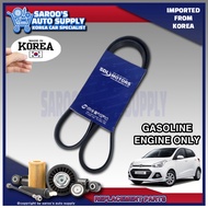 Fan Belt / Drive Belt / V-Ribbed Belt For Hyundai Grand I10 , Gas, Made In Korea ,5PK1236 , 6PK1245