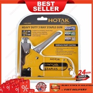 (HOT SELLER ) HOTAK Heavy Duty 3 Way Staple Gun and Hotak Staples