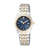 Citizen Eco-Drive EW2294-61L Analog Two Tone Blue Dial Stainless Steel Ladies / Womens Watch